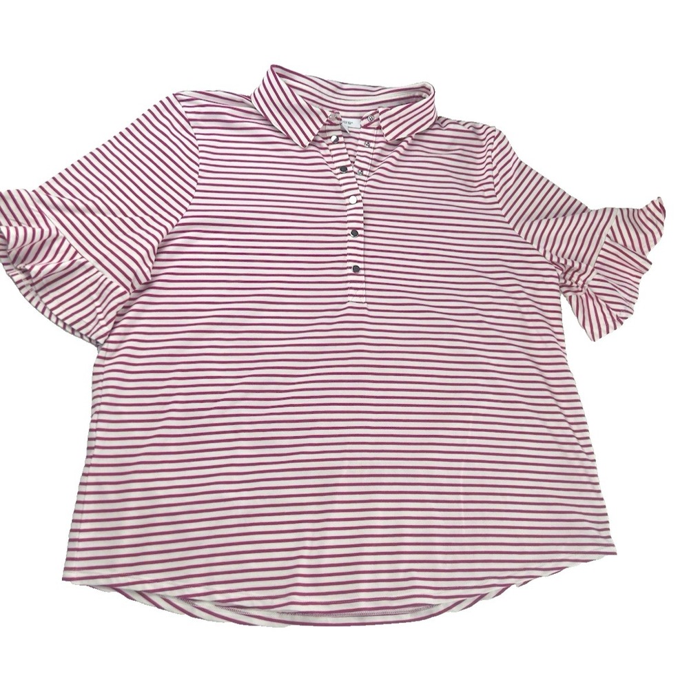 Chico's Effortless Grandmacore Knitwear Comfort Pullover SS Size L